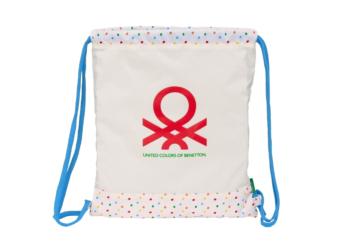 Mochila de Bolsa Con Benetton Topits 35 x 40 x 1 cm Cadenas