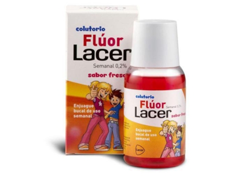 Lacer Fluor Colutório Semanal Morango 100 ml 100 ml