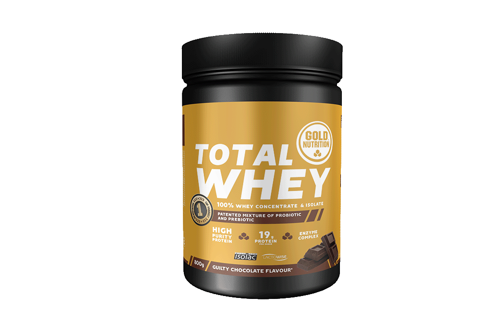 Proteína de Suero de Chocolate 800 g GOLDNUTRITION Total Whey