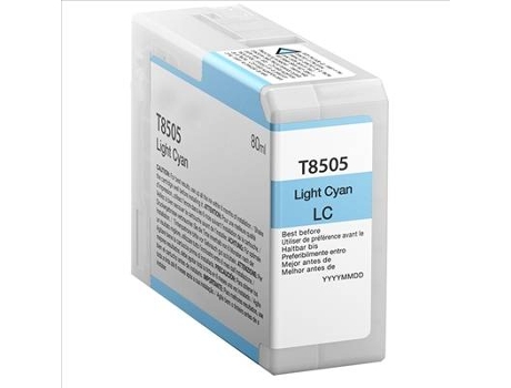 Cartucho para Epson t8505 Cian Claro Tinta de Pigmento c13t850500