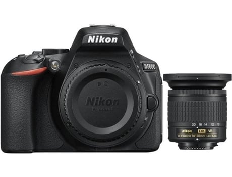 Kit Cámara Reflex y Objectivo NIKON D5600 (24.2 MP - Sensor: CMOS - ISO: 100 a 25600)