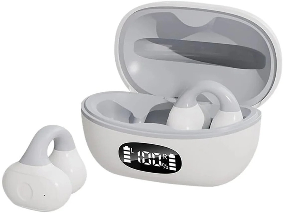 Auriculares Condução Óssea Estéreo Yizhood Bluetooth Gris