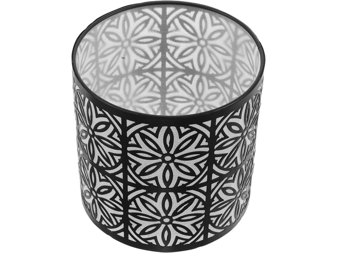 Pantalla De Lámpara Con Diseño De Jaula De Metal Negro Para Lámparas De Pie, Diseño Único Para Iluminación Colgante Industrial.