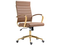 Silla de oficina Havanna (Castanho claro) DUDECOR