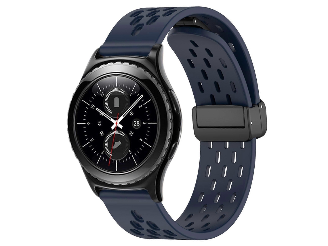 Pulsera plegable de silicona de 20 mm con cierre magnético