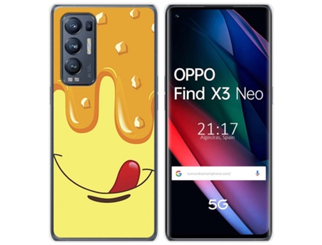 Carcasa Oppo Find X3 Neo TUMUNDOSMARTPHONE Dibujos Multicolor