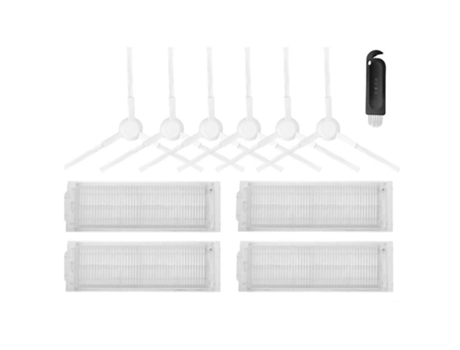 Para xiaomi vacuum-mop robô aspirador de pó escova lateral filtro hepa