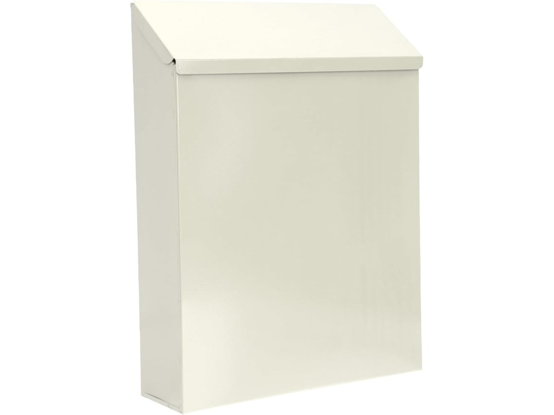 1 Buzón De Pared Creativo, Estilo Campestre, Blanco Crema