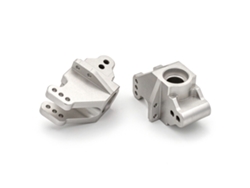 2 Soportes De Eje Trasero De Aleación De Aluminio Para Control Remoto Para Camión Corally Kronos 6s 1/8