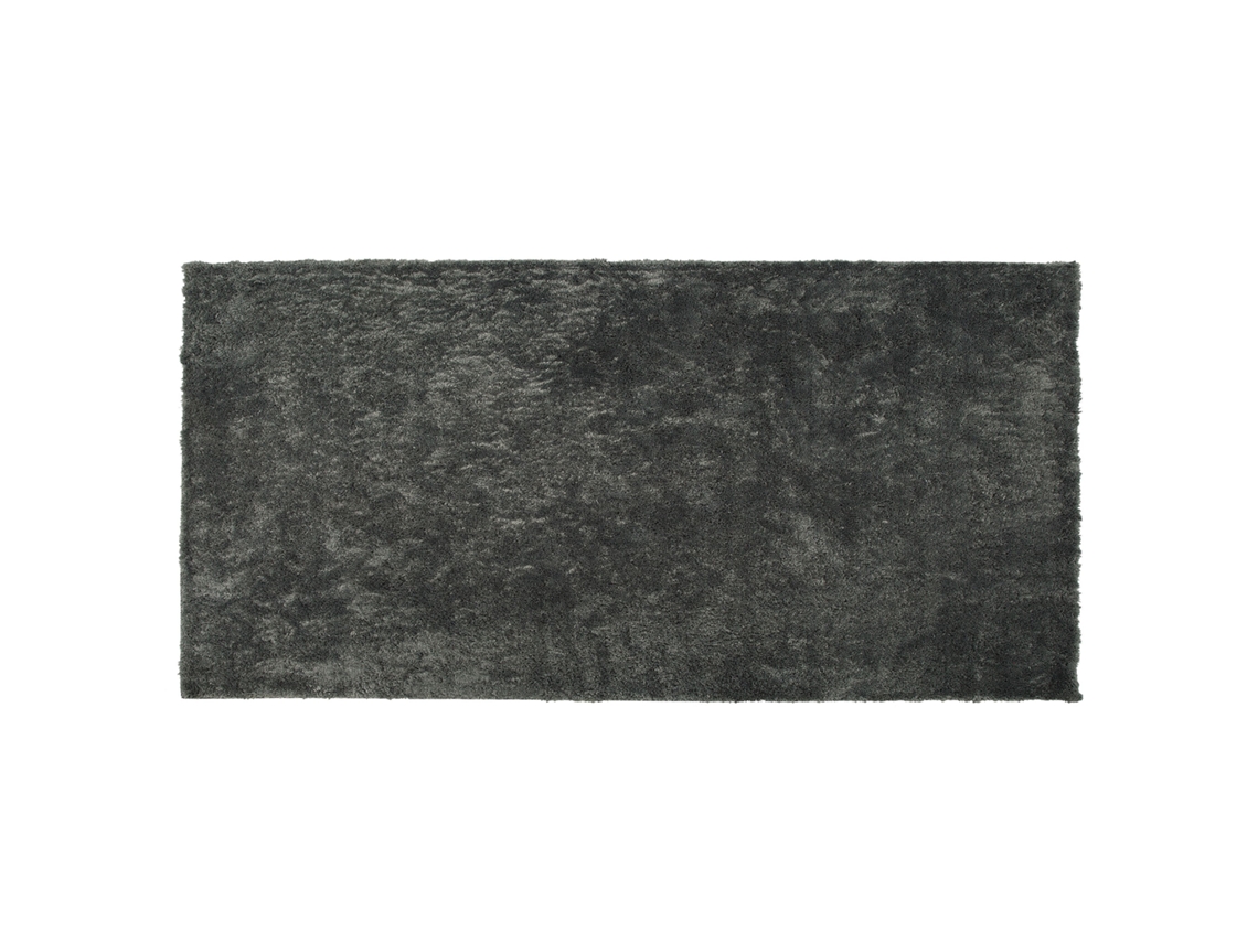 Alfombra BELIANI Evren de Poliéster Gris 80x150