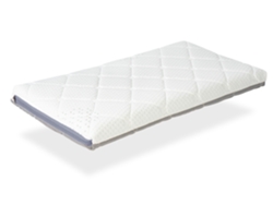Colchón Mini Bunny para bebé, 75x52 cm, 7 cm de alto, extraíble, lavable, adaptable y transpirable, Xaluca