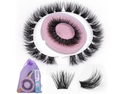 Kit De Pestañas Postizas De Corte Libre Z'lraqi Para Un Look Natural.