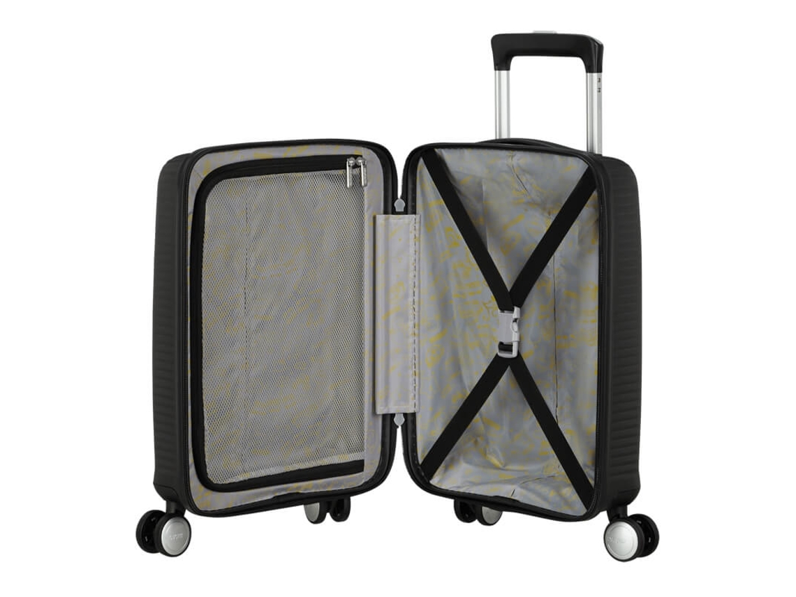 Maleta pequeña 47cm 4r Soundbox Mini Negra American Tourister