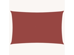 Maison Exclusive - Toldo De Vela Rectangular Tela Oxford Terracota 5x8 M
