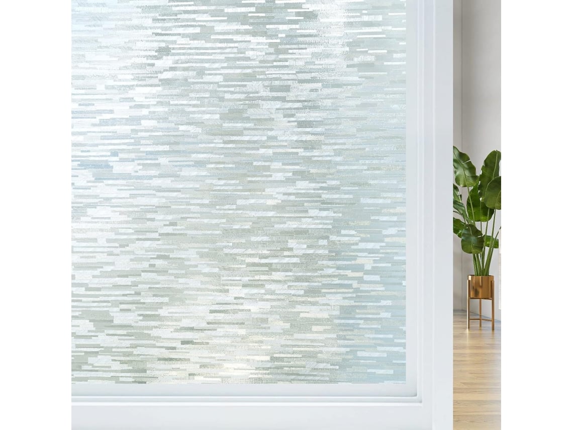 Lámina de privacidad para ventanas, adhesivo esmerilado para ventanas, lámina estática 3D para vidrio, bloqueo UV (30 cm x 400 cm) Especificaciones.