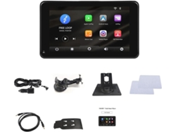 Reproductor Multimedia De Audio Para Coche Con Carplay Y Android Auto, Pantalla Con Cable, Bluetooth, Mirror Link, 7"