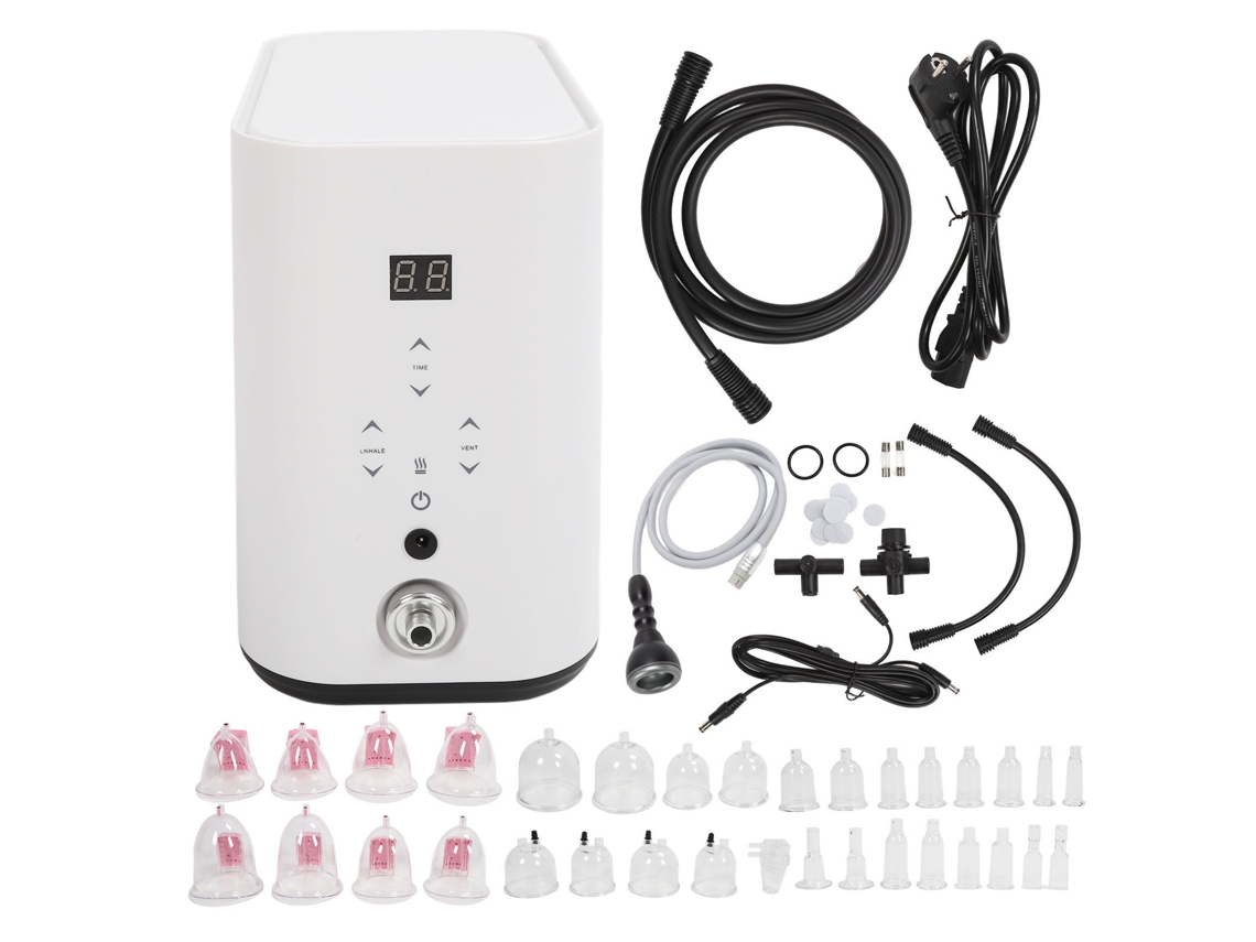 Kit de masaje con ventosas Gua Sha con calor y efecto lifting de cadera