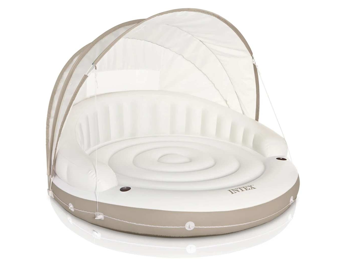 Tumbona Hinchable INTEX Blanco