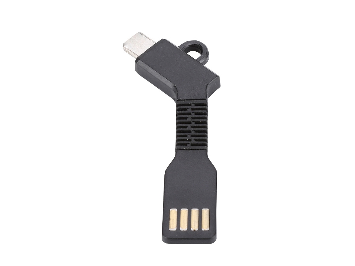 Cable De Datos De Llavero De Carga Rápida Conexión Portátil