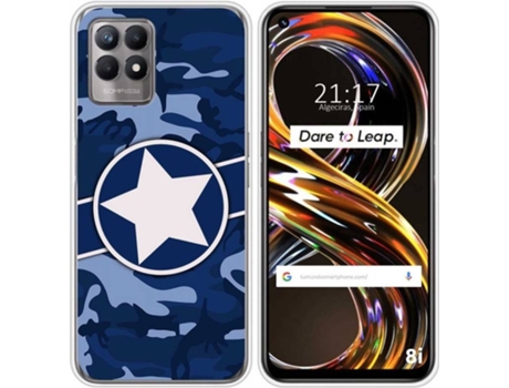 Carcasa Realme 8i TUMUNDOSMARTPHONE Camuflaje 03 Multicolor