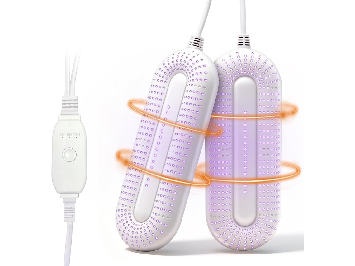Secador Eléctrico Para Zapatos Con Temporizador (3 Modos) – Anti-olor, Antibacteriano – Para Zapatos Infantiles, Botas De Esquí