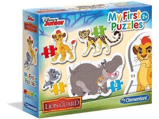 Puzzle CLEMENTONI Guarda del León (3-6-9-12 Piezas)