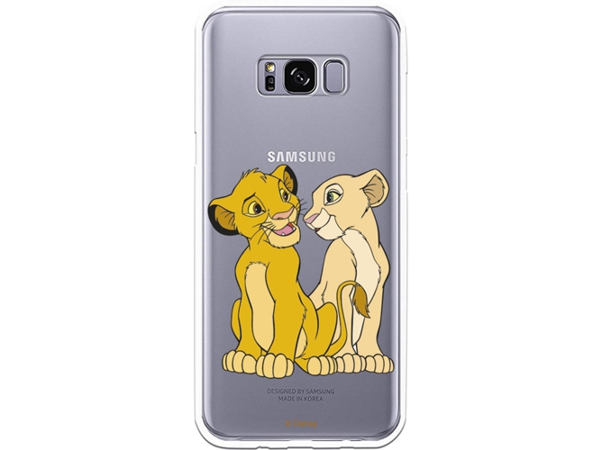 Carcasa Samsung Galaxy S8+ DISNEY Simba y Nala Multicolor