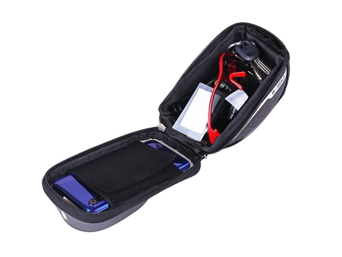 Bolsa impermeable para soporte de teléfono de bicicleta, bolsa de montaje para teléfono, accesorios para bicicleta, bolsa de carcasa dura Eva de YEMAESRE