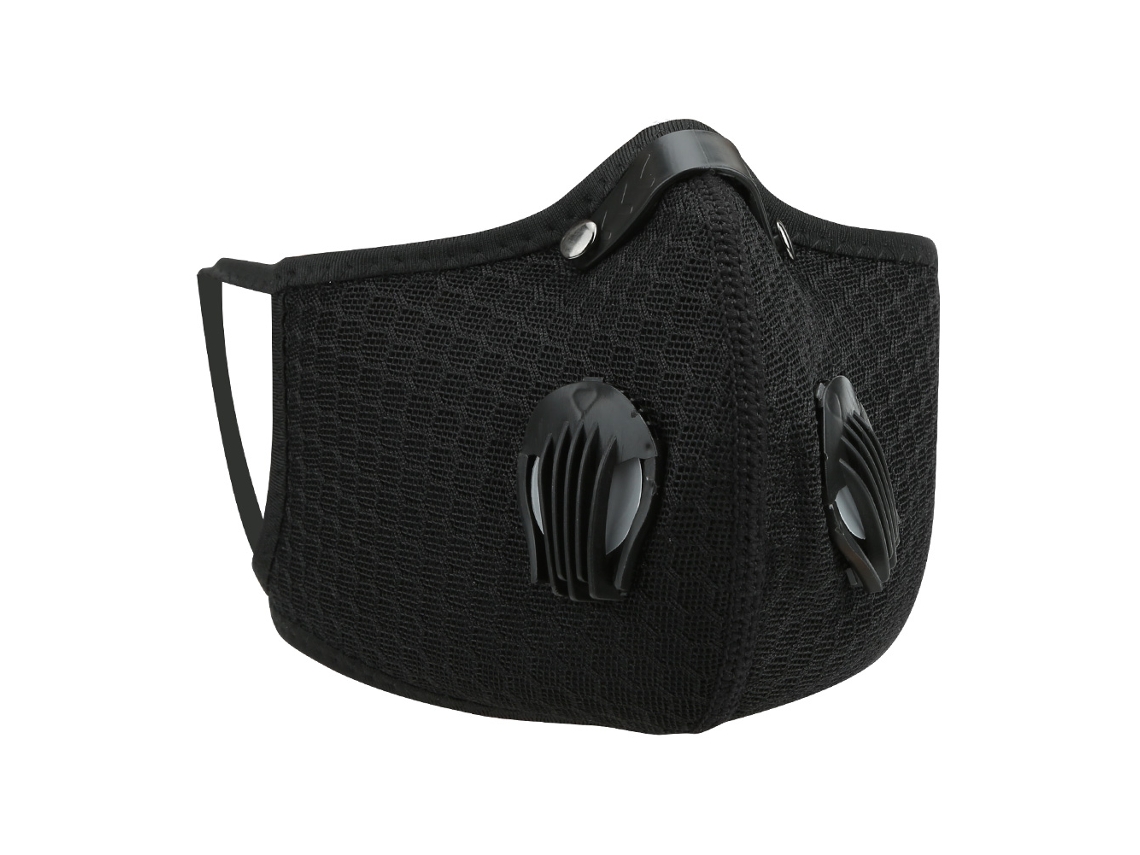 Máscara de ciclismo con ventilación bidireccional, antivaho y a prueba de polvo para deportes al aire libre.