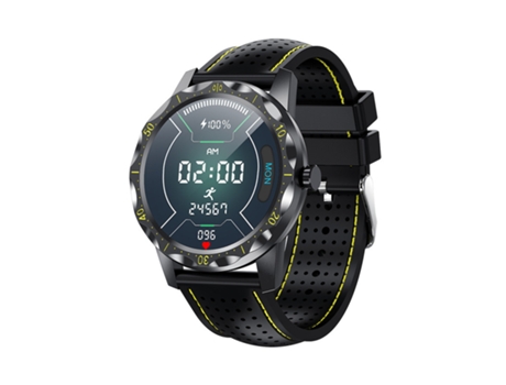 Reloj Inteligente, IP68 Fitness Deportivo Impermeable, Rastreador de Sueño, Amarillo VEANXIN