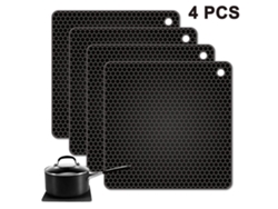 Juego de 2 utensilios de cocina, espátula antiadherente de nailon, cuchara para freír, utensilios de cocina reforzados