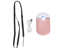 Secador Usb Portátil Para Uñas Y Extensiones De Pestañas, Mini Ventilador Multifuncional, Rosa.
