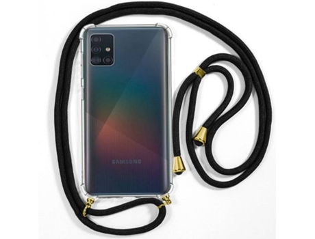 Funda para Samsung Galaxy A71 COOL Cordón Transparente
