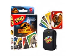 Juego de cartas Uno V Reel Jurassic World
