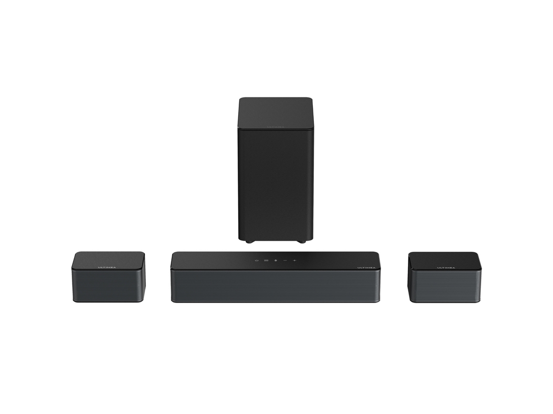 Barra de sonido ULTIMEA Poseidon D50 (5.1 canales – Bluetooth – Subwoofer inalámbrico – Negro)