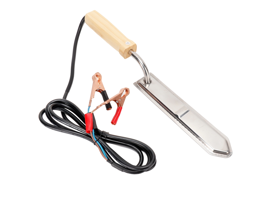 Cortador De Miel Eléctrico Con Cuchilla De Acero Inoxidable, 12 V, Herramienta Práctica Para Apicultura.