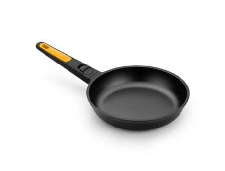 BRA Fast Click - Sartén Antiadherente 26 cm Mango Desmontable. Inducción y Horno