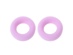 Ganchos redondos para las orejas, patillas para gafas, puntas antideslizantes de silicona, accesorios deportivos de joyería Rosewell