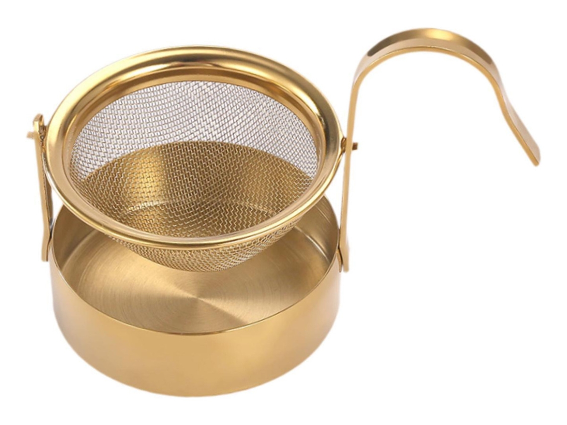 Colador de té giratorio creativo, filtro de té giratorio slowmoose