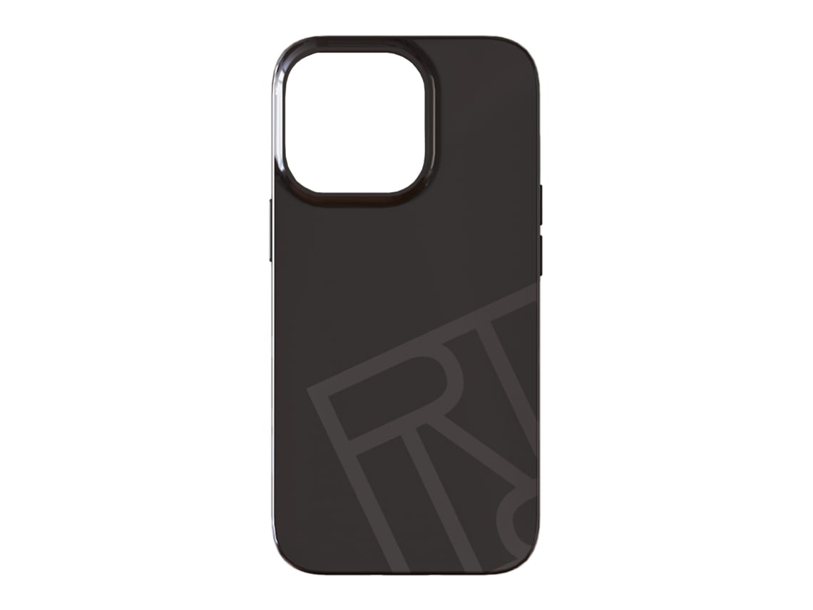Capa Negro com Assinatura Rf para Iphone 13 Pro Max