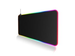 Alfombrilla De Ratón Para Juegos Rgb, Xxl (800x300x4 Mm), 10 Efectos De Iluminación Preestablecidos.