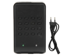 Cargador De Baterías De Litio Con Ecualizador De 2 Led, Abs, Para Aeromodelos, Enchufe Europeo, 100-240 V.