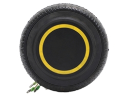 Rueda motorizada para patinete autoequilibrado, 6,5 pulgadas, amortiguador, sin escobillas.