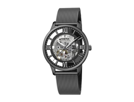 Reloj FESTINA Hombre (Acero - Negro)