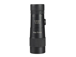 Telescopio monocular portátil con zoom de 8 a 40 x 40 para acampar, color negro Gusshious