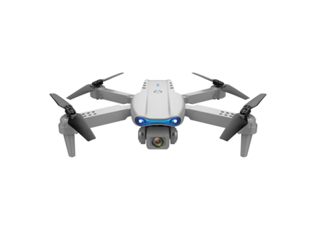 Dron de control remoto con cámara 4K (Cámara única - Duración de la batería: 15 min - Gris)