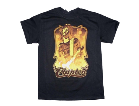 Camiseta ROCKINSTONE de Eric Clapton Camiseta ROCKINSTONE de Rayo de luz de Eric Clapton (XXL)