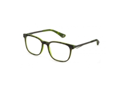 Montura De Gafas Unisex Police Vk103-507nvm (marrón - Plástico - 135 Mm - Ø 50 Mm)