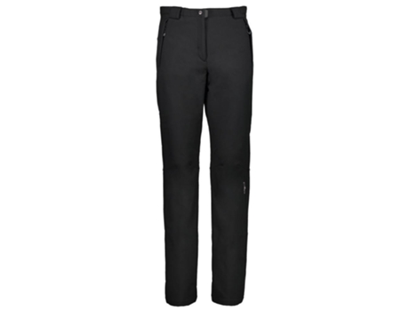 Pantalones para Mujer CMP Softshell Negro para Montaña (C21)