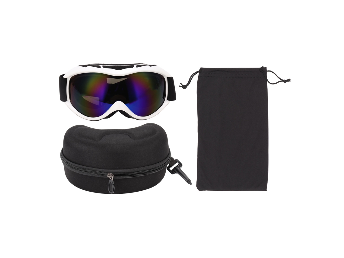 Gafas de esquí para adultos con doble lente esférica, antivaho, resistentes al viento y al viento, para snowboard y escalada.